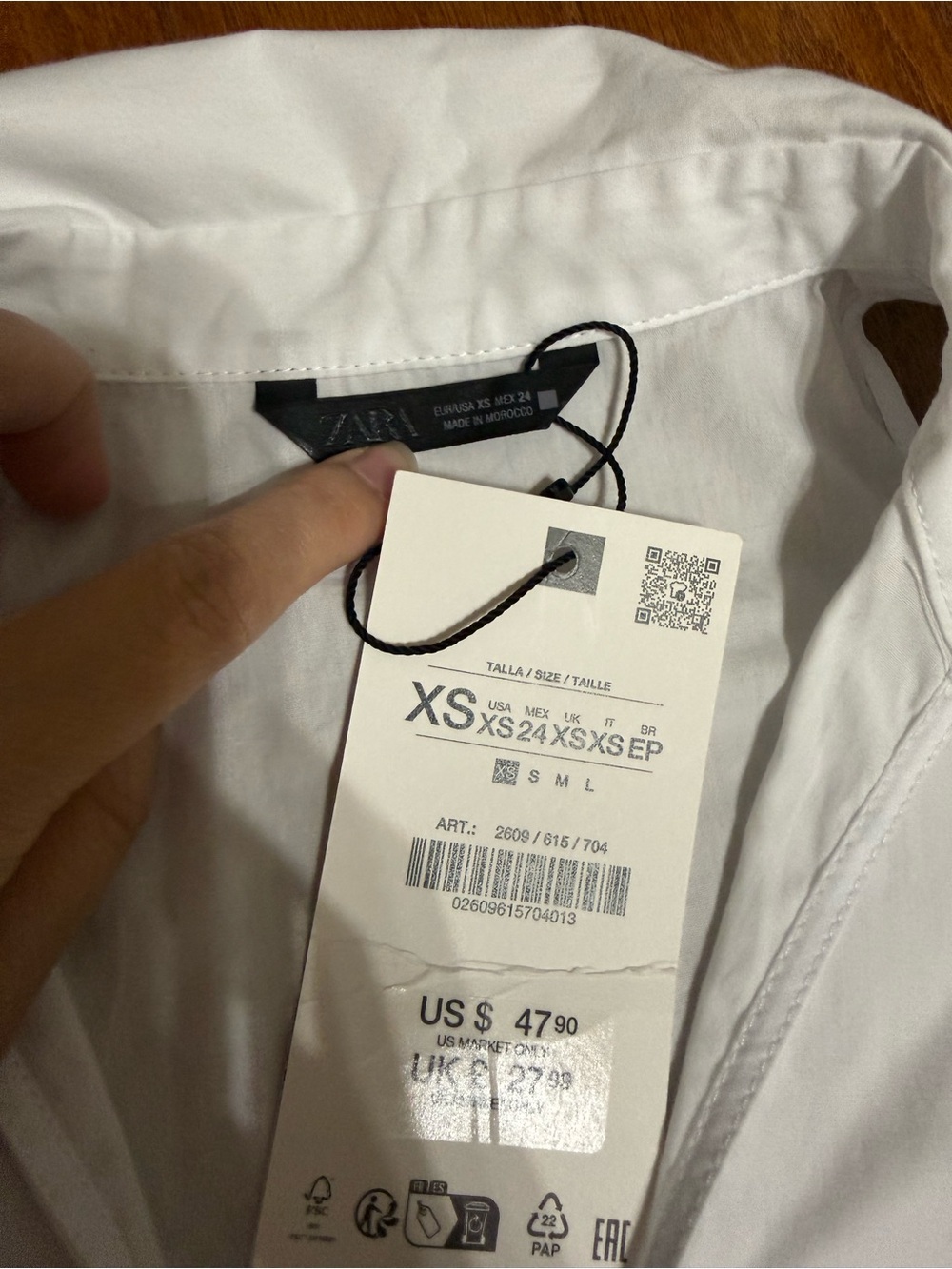 zara women top XS - Picture 2 of 3
